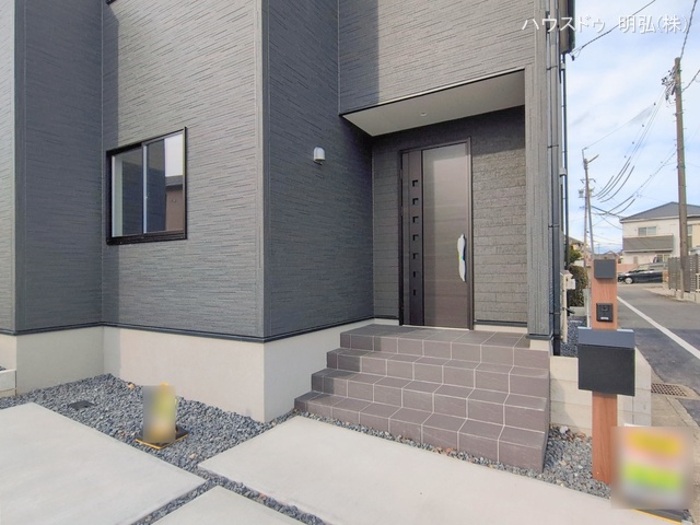 愛知県江南市安良町郷中の新築戸建て完成写真 2026年1月19日撮影