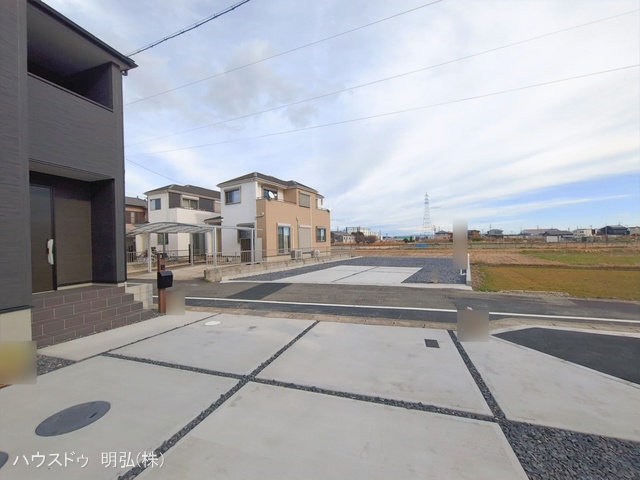 愛知県江南市安良町郷中の新築戸建て完成写真 2026年1月19日撮影