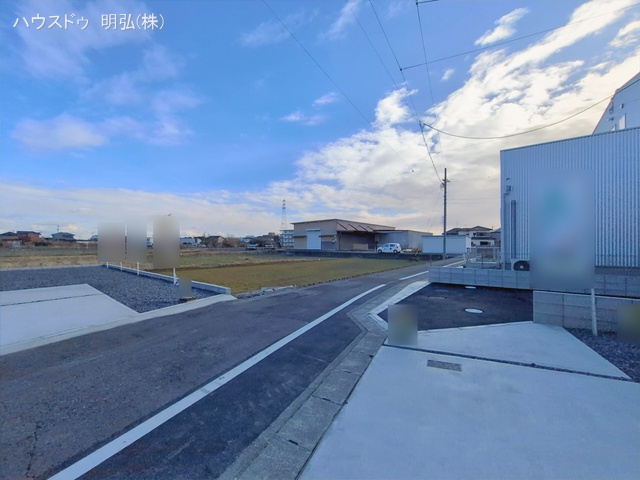愛知県江南市安良町郷中の新築戸建て完成写真 2026年1月21日撮影