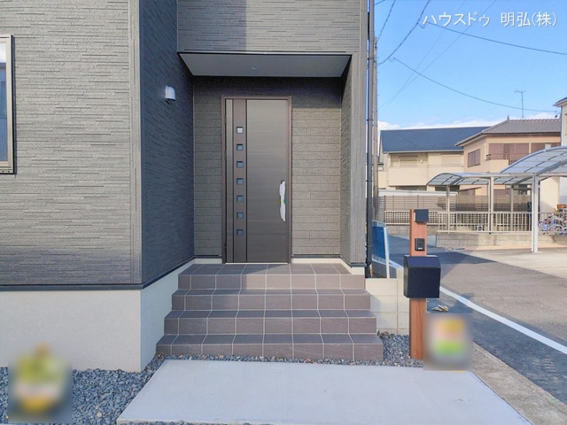 愛知県江南市安良町郷中の新築戸建て完成写真 2026年1月21日撮影