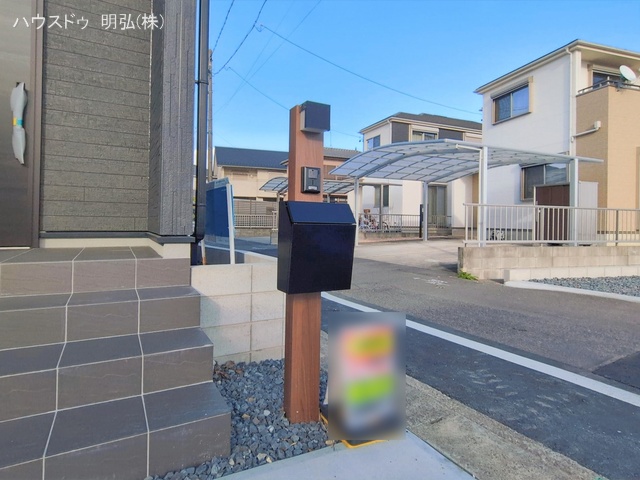 愛知県江南市安良町郷中の新築戸建て完成写真 2026年1月21日撮影