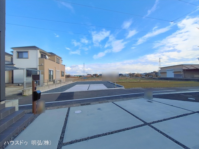 愛知県江南市安良町郷中の新築戸建て完成写真 2026年1月21日撮影