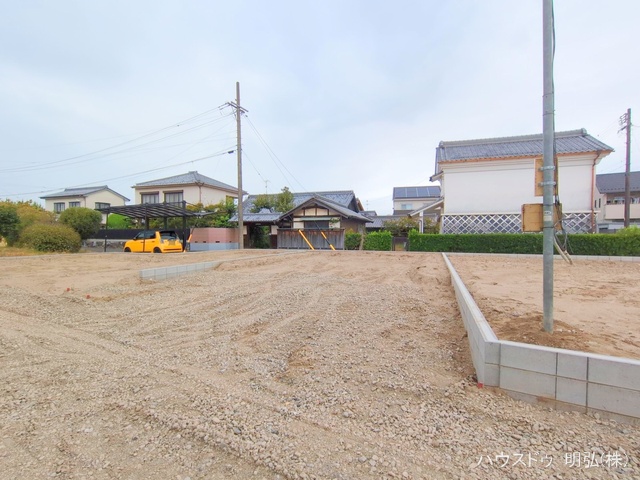 愛知県江南市安良町郷中の新築戸建て更地・土地写真 2025年9月23日撮影