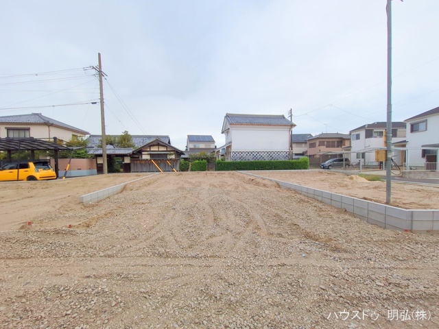 愛知県江南市安良町郷中の新築戸建て更地・土地写真 2025年9月23日撮影