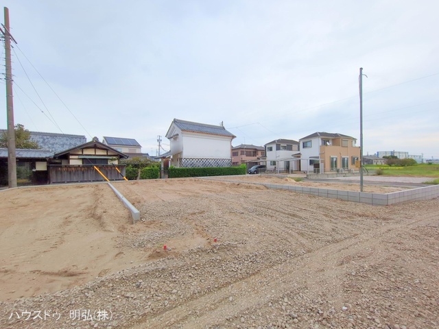 愛知県江南市安良町郷中の新築戸建て更地・土地写真 2025年9月23日撮影