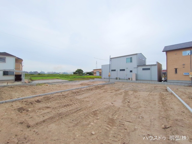 愛知県江南市安良町郷中の新築戸建て更地・土地写真 2025年9月23日撮影