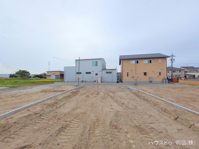 愛知県江南市安良町郷中の新築戸建て更地・土地写真 2025年9月23日撮影