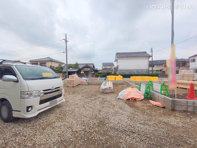 愛知県江南市安良町郷中の新築戸建て基礎写真 2025年10月14日撮影