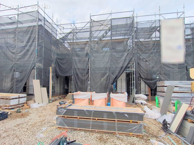 愛知県江南市安良町郷中の新築戸建てシート写真 2025年11月3日撮影