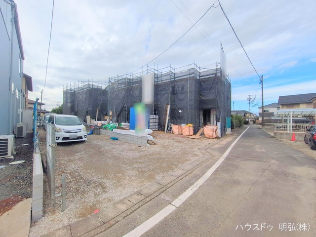 愛知県江南市安良町郷中の新築戸建てシート写真 2025年11月3日撮影