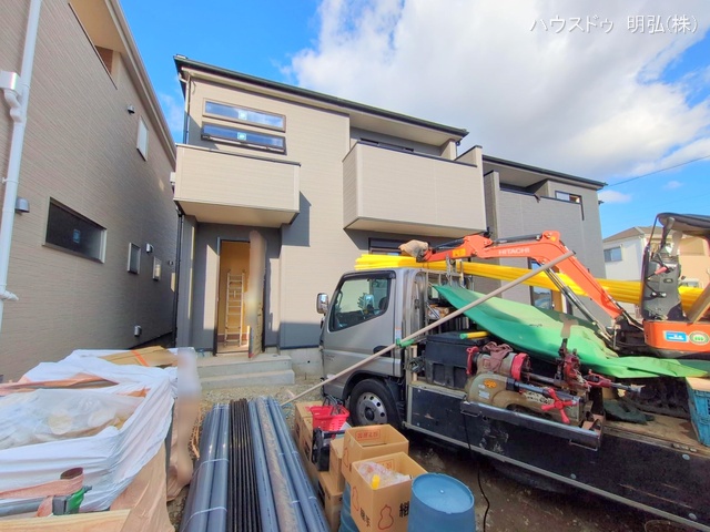 愛知県江南市安良町郷中の新築戸建て外構写真 2025年11月25日撮影