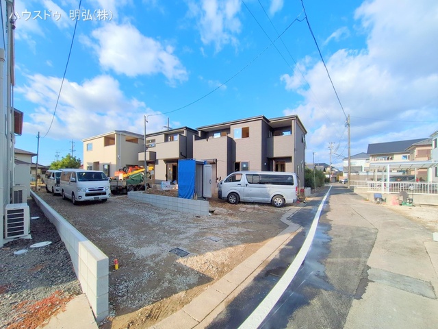 愛知県江南市安良町郷中の新築戸建て外構写真 2025年11月25日撮影