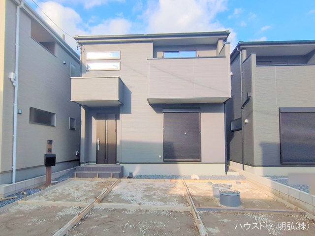 愛知県江南市安良町郷中の新築戸建て外構写真 2025年12月18日撮影