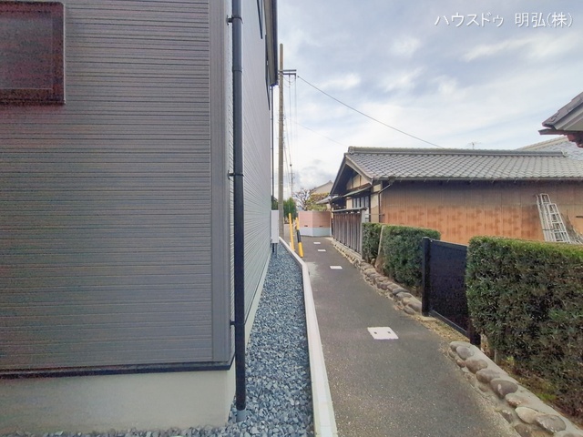 愛知県江南市安良町郷中の新築戸建て完成写真 2026年1月19日撮影