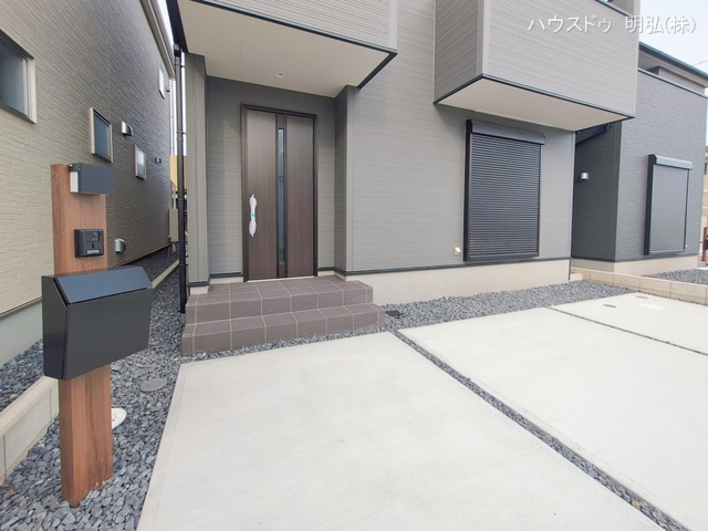 愛知県江南市安良町郷中の新築戸建て完成写真 2026年1月19日撮影