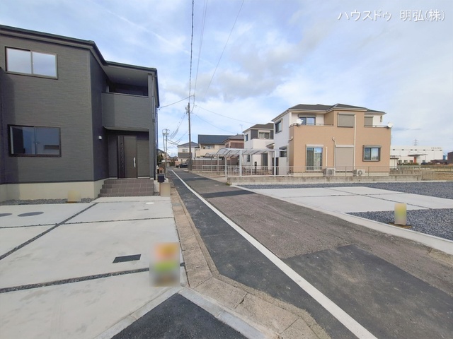 愛知県江南市安良町郷中の新築戸建て完成写真 2026年1月19日撮影