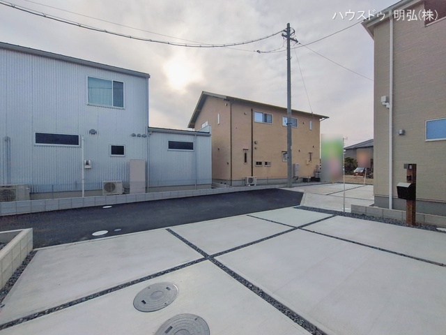 愛知県江南市安良町郷中の新築戸建て完成写真 2026年1月19日撮影