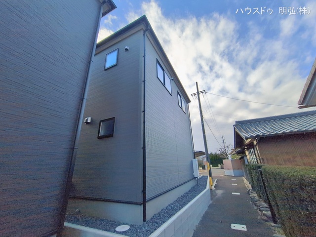 愛知県江南市安良町郷中の新築戸建て完成写真 2026年1月21日撮影