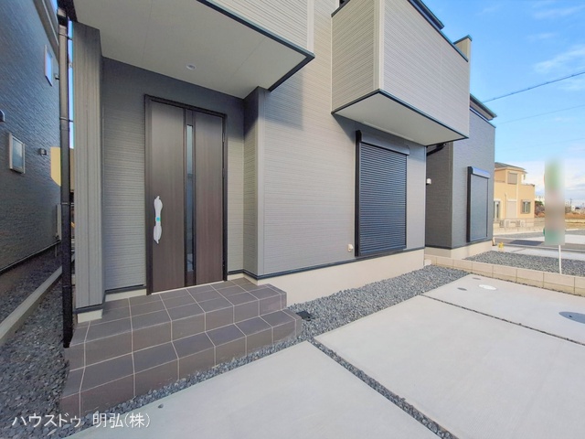 愛知県江南市安良町郷中の新築戸建て完成写真 2026年1月21日撮影