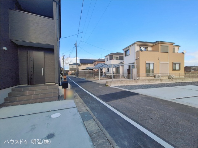 愛知県江南市安良町郷中の新築戸建て完成写真 2026年1月21日撮影