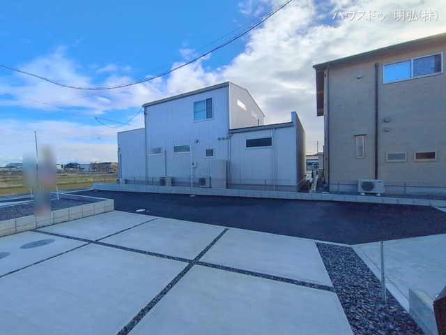 愛知県江南市安良町郷中の新築戸建て完成写真 2026年1月21日撮影