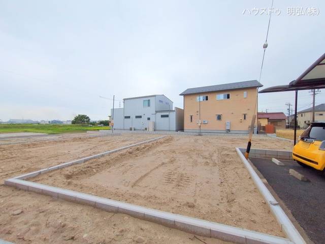 愛知県江南市安良町郷中の新築戸建て更地・土地写真 2025年9月23日撮影