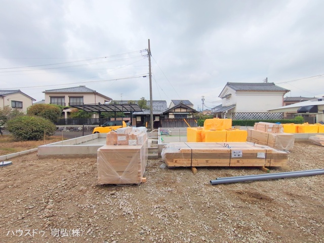 愛知県江南市安良町郷中の新築戸建て基礎写真 2025年10月14日撮影