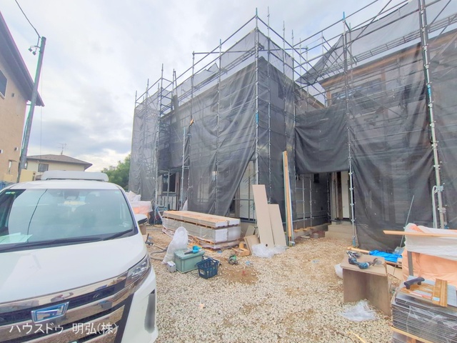 愛知県江南市安良町郷中の新築戸建てシート写真 2025年11月3日撮影