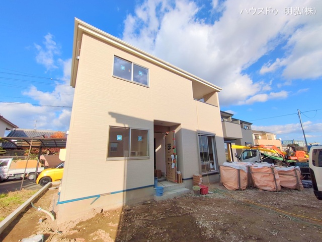 愛知県江南市安良町郷中の新築戸建て外構写真 2025年11月25日撮影