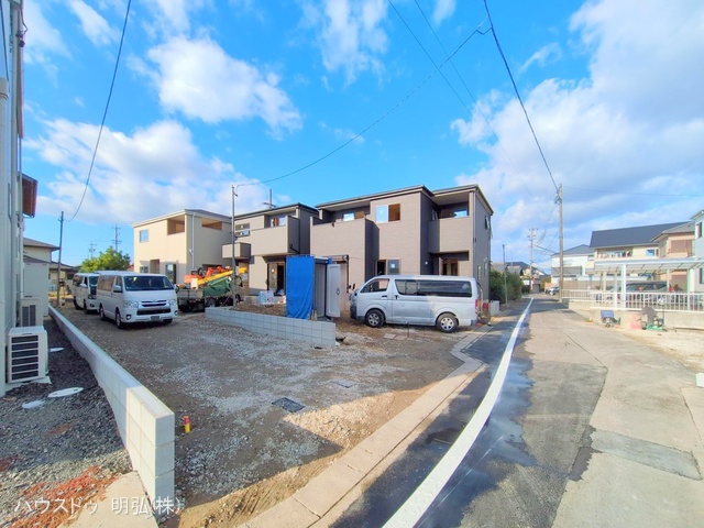 愛知県江南市安良町郷中の新築戸建て外構写真 2025年11月25日撮影