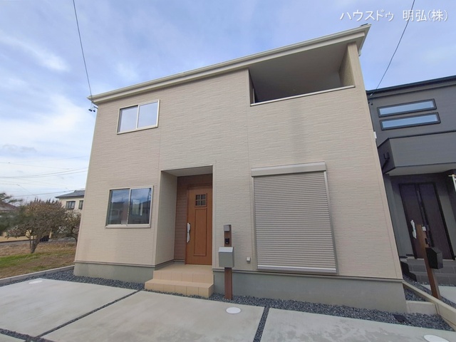 愛知県江南市安良町郷中の新築戸建て完成写真 2026年1月19日撮影