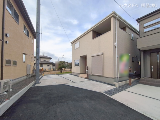 愛知県江南市安良町郷中の新築戸建て完成写真 2026年1月19日撮影