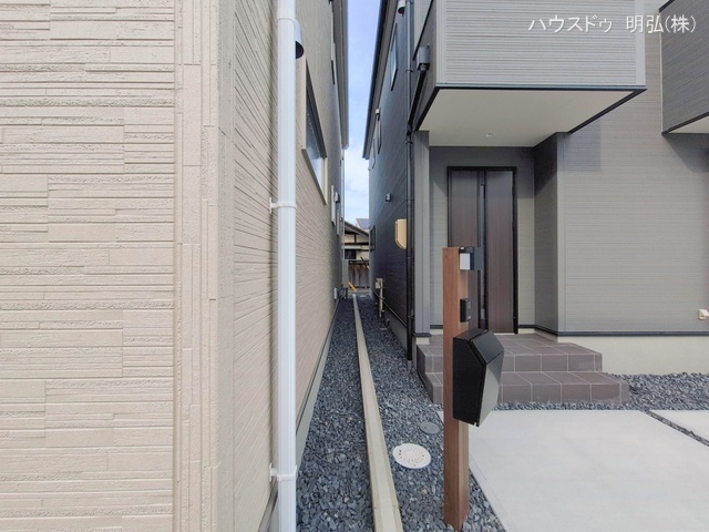 愛知県江南市安良町郷中の新築戸建て完成写真 2026年1月19日撮影