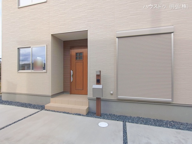 愛知県江南市安良町郷中の新築戸建て完成写真 2026年1月19日撮影