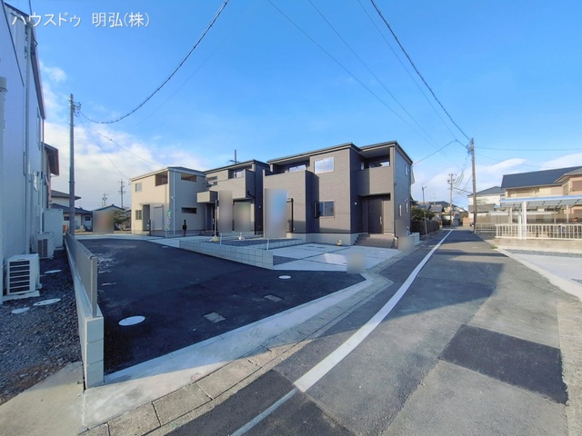 愛知県江南市安良町郷中の新築戸建て完成写真 2026年1月21日撮影