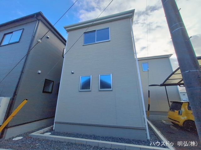 愛知県江南市安良町郷中の新築戸建て完成写真 2026年1月21日撮影