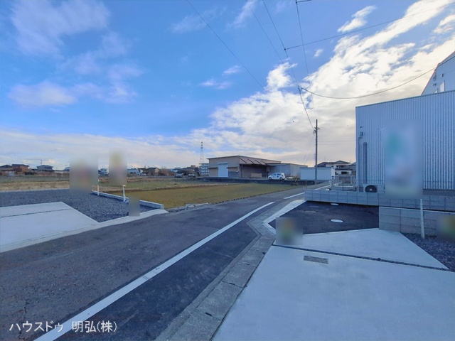 愛知県江南市安良町郷中の新築戸建て完成写真 2026年1月21日撮影