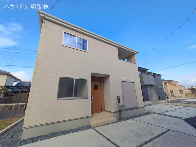 愛知県江南市安良町郷中の新築戸建て完成写真 2026年1月21日撮影