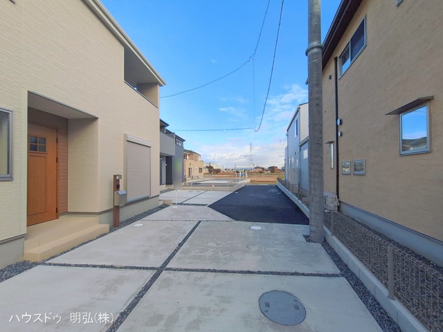 愛知県江南市安良町郷中の新築戸建て完成写真 2026年1月21日撮影