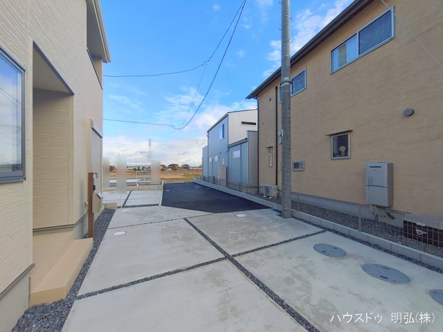 愛知県江南市安良町郷中の新築戸建て完成写真 2026年1月21日撮影