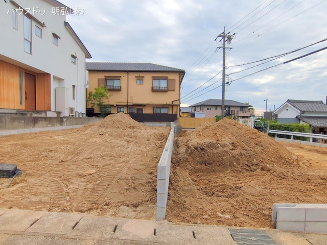 愛知県小牧市久保の新築戸建て更地・土地写真 2025年10月19日撮影