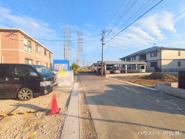 愛知県岩倉市大山寺町神田の新築戸建て上棟写真 2025年12月1日撮影