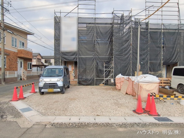 愛知県岩倉市大山寺町神田の新築戸建てシート写真 2026年1月4日撮影