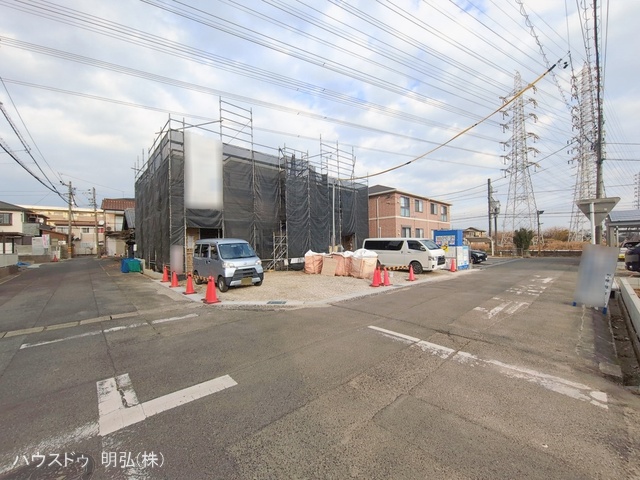 愛知県岩倉市大山寺町神田の新築戸建てシート写真 2026年1月4日撮影