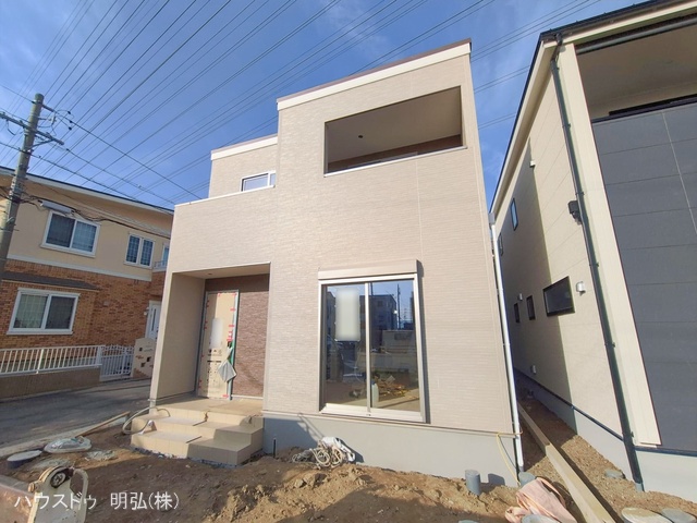 愛知県岩倉市大山寺町神田の新築戸建て外構写真 2026年1月25日撮影