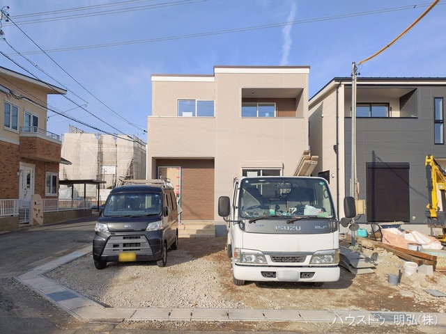 愛知県岩倉市大山寺町神田の新築戸建て外構写真 2026年1月25日撮影