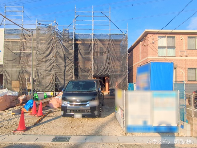 愛知県岩倉市大山寺町神田の新築戸建て上棟写真 2025年12月1日撮影