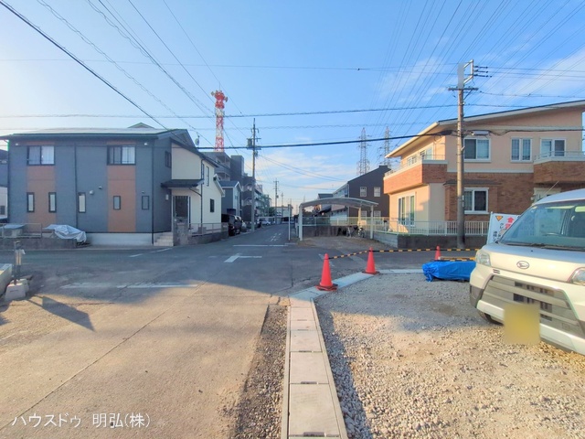 愛知県岩倉市大山寺町神田の新築戸建て上棟写真 2025年12月1日撮影