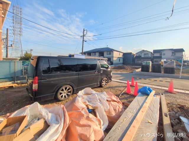 愛知県岩倉市大山寺町神田の新築戸建て上棟写真 2025年12月1日撮影