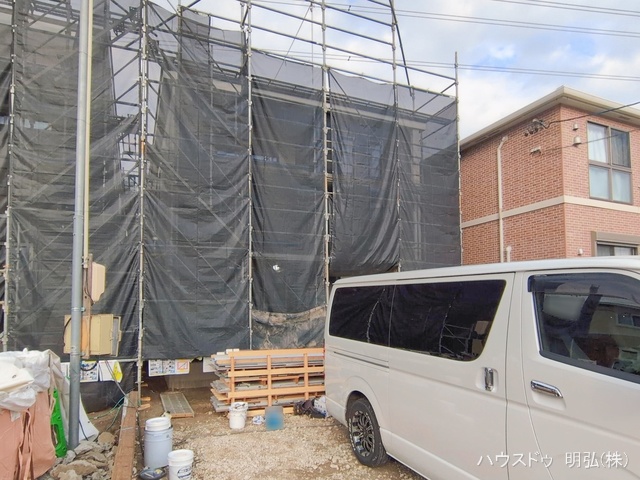 愛知県岩倉市大山寺町神田の新築戸建てシート写真 2026年1月4日撮影